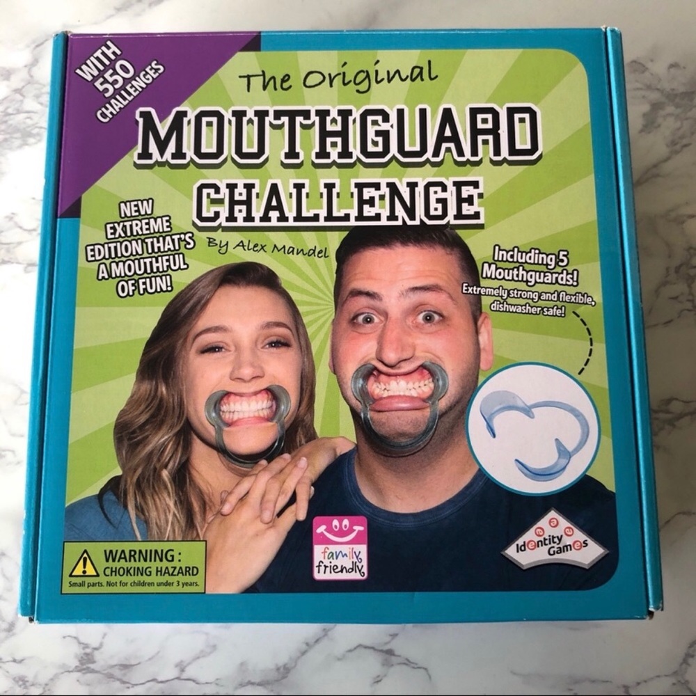 Mouthguard Challenge Game - The Crazy Party Game That's a Mouthful of Fun